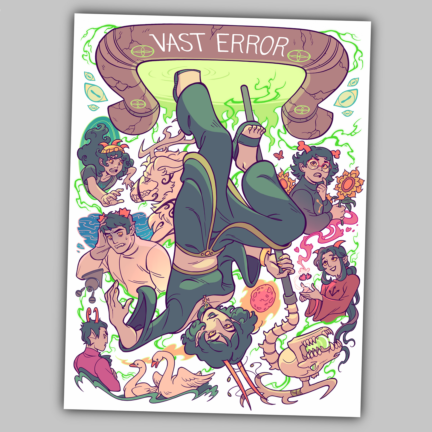 "Vast Error — Act Two" Art Print